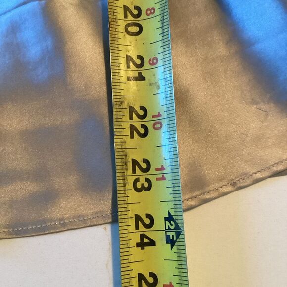 Ann Taylor Loft 100% Silk Babydoll Sleeveless Top Sz 14 Gray - Picture 6 of 6